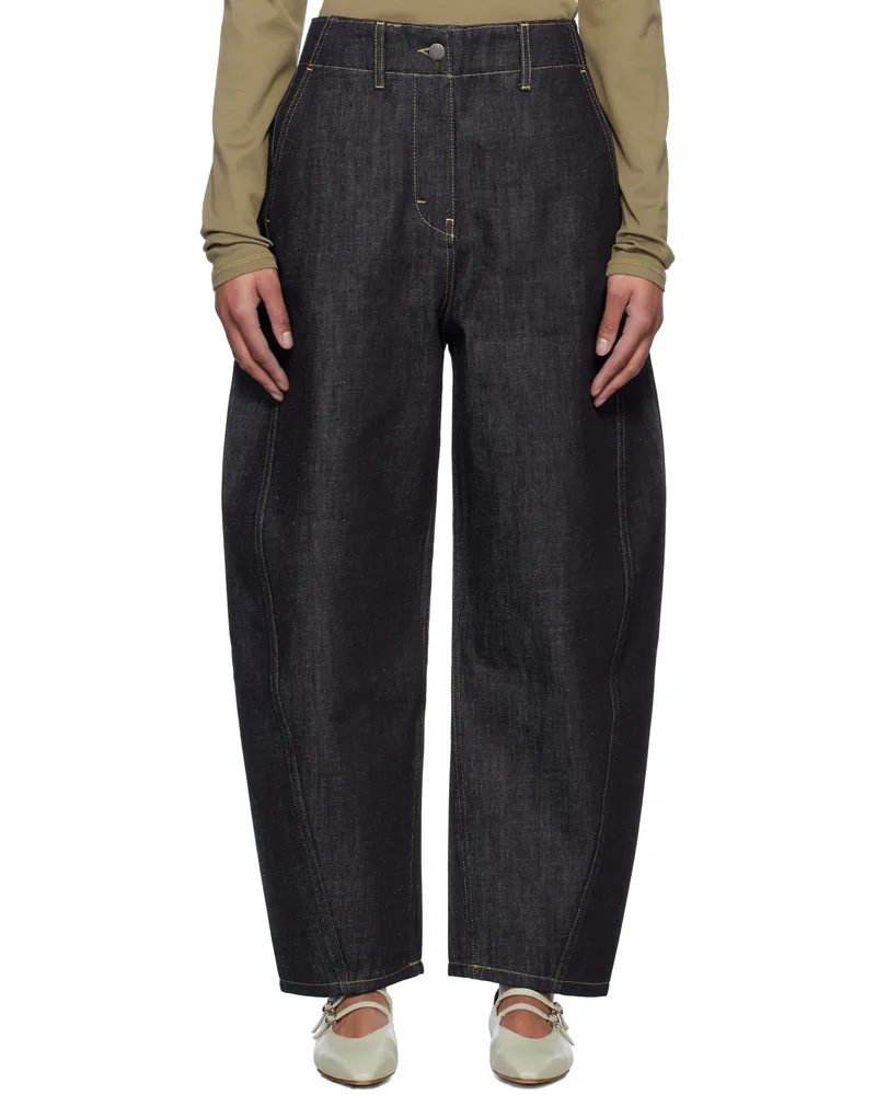 Studio Nicholson Navy Akerman Jeans Indigo