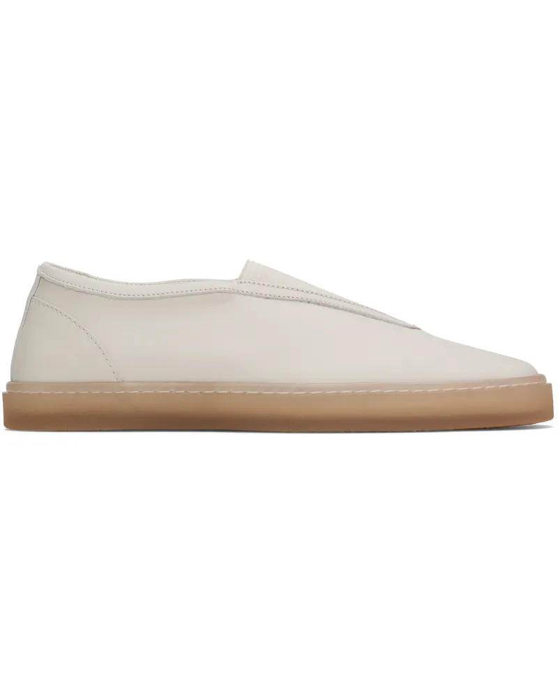 Christophe Lemaire Off-White Elastic Linoleum Sneakers Wh038