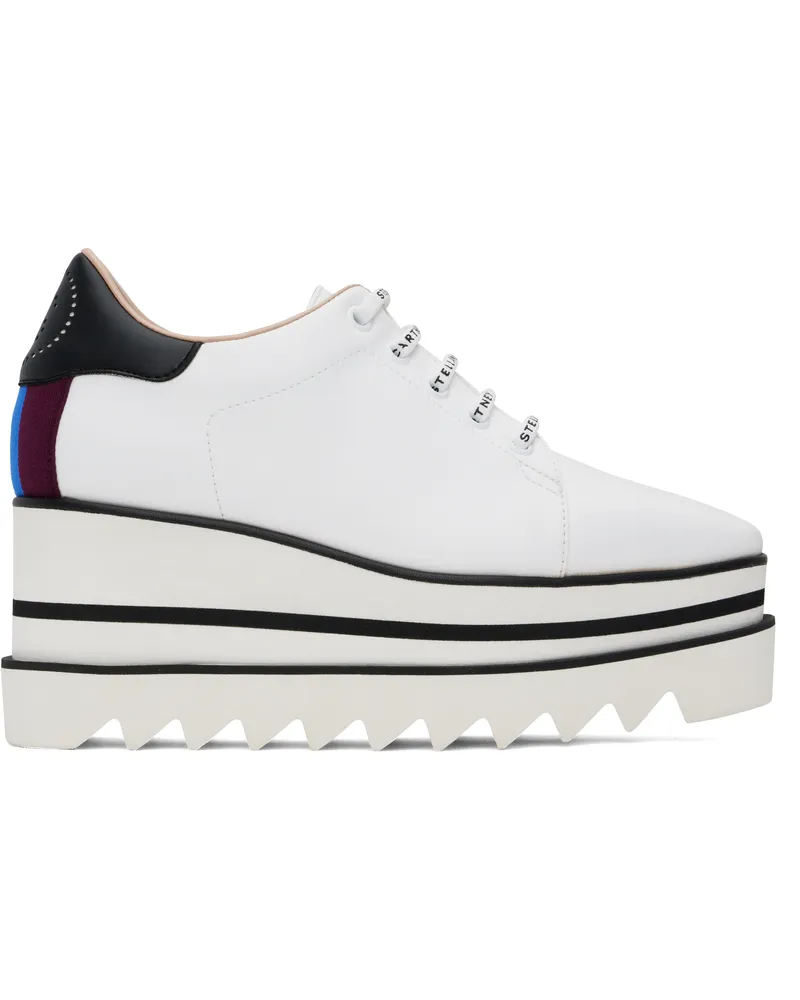 Stella McCartney White Sneak-Elyse Platform Sneakers 9222