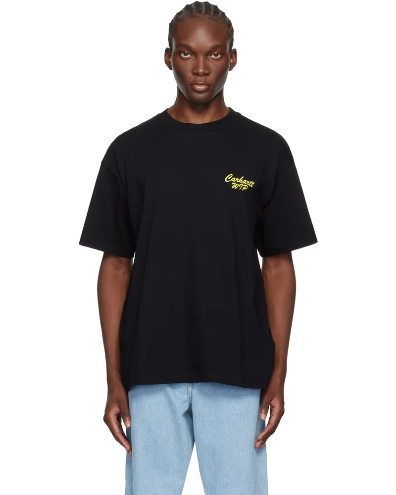 Carhartt WIP Black Friendship T-Shirt Xx