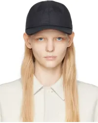 Ermenegildo Zegna Navy Paneled Cap Bldark