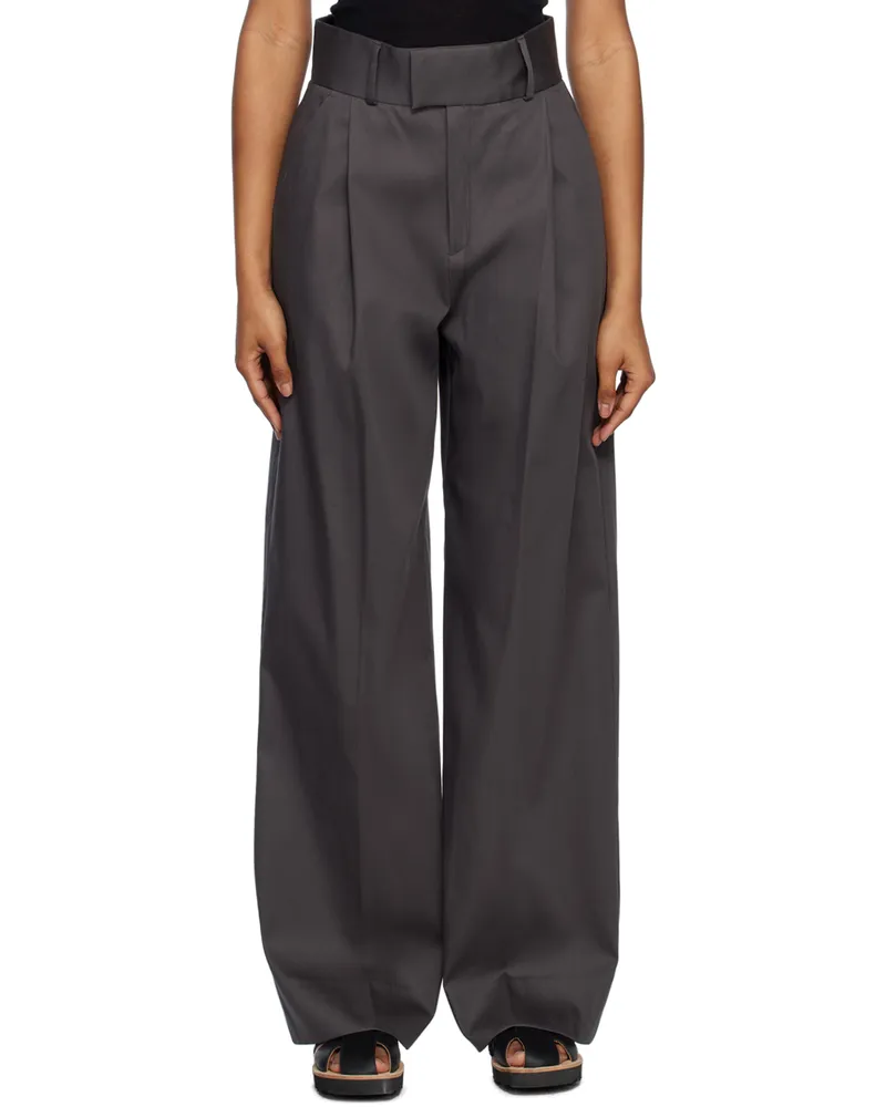 BITE Studios Gray Waist Trousers Forged