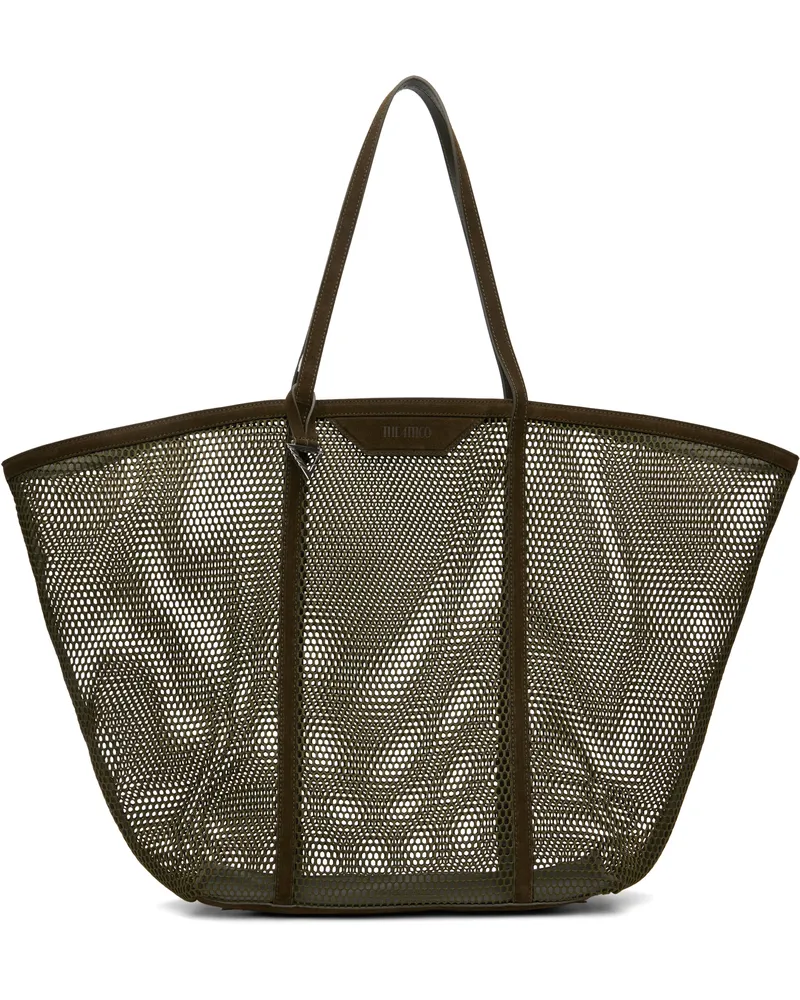 ATTICO Khaki Via del Mare Tote 828