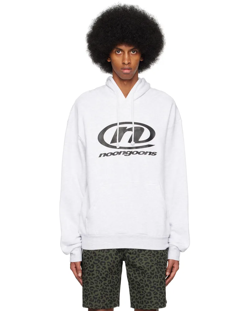 Noon Goons SSENSE Exclusive Gray Circle N Hoodie Heather