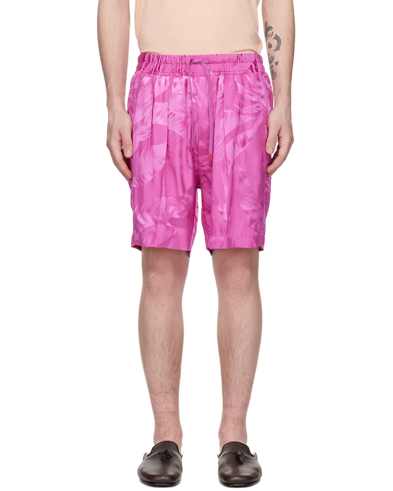 Tom Ford Pink Floral Shorts Dp785