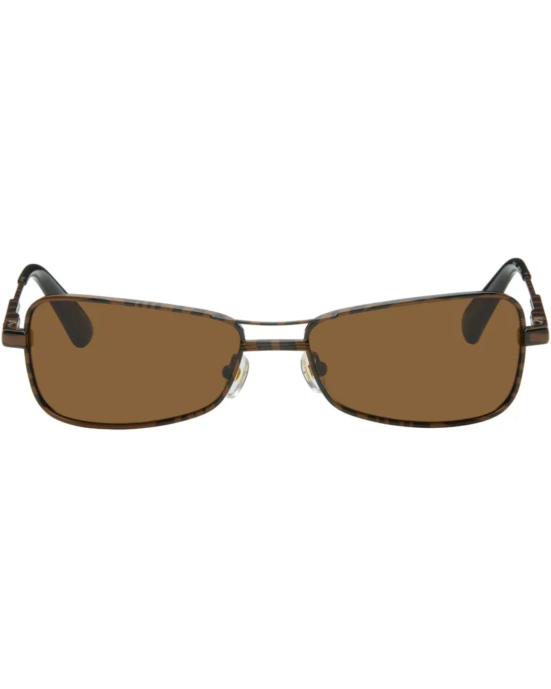 Jacquemus Brown 'Les Lunettes Stazione' Sunglasses 8da