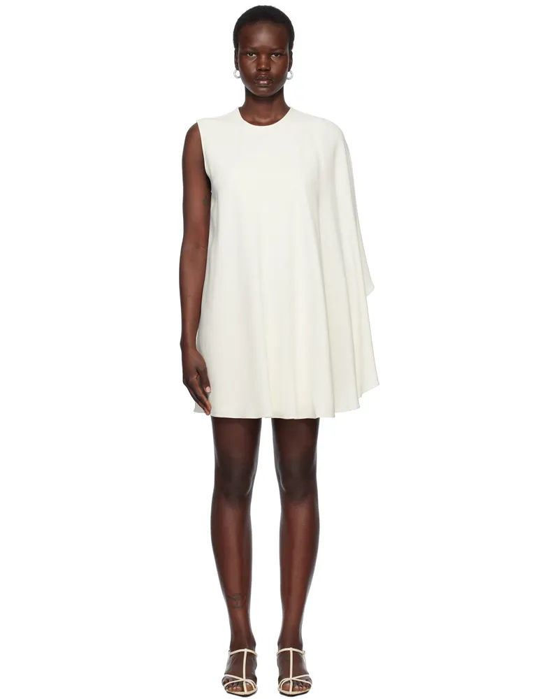 Stella McCartney White One Sleeve Minidress 9001
