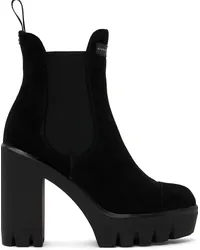 Giuseppe Zanotti Black Tonix Chelsea Boots Black