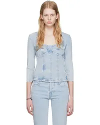 Isabel Marant Blue Vanio Blouse 30lu