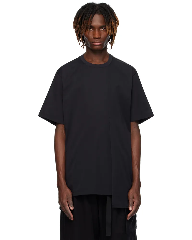 Y-3 Black Premium Short Sleeve T-shirt Black