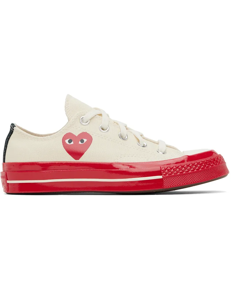 Comme des Garçons Off-White Converse Edition Chuck 70 Sneakers Off