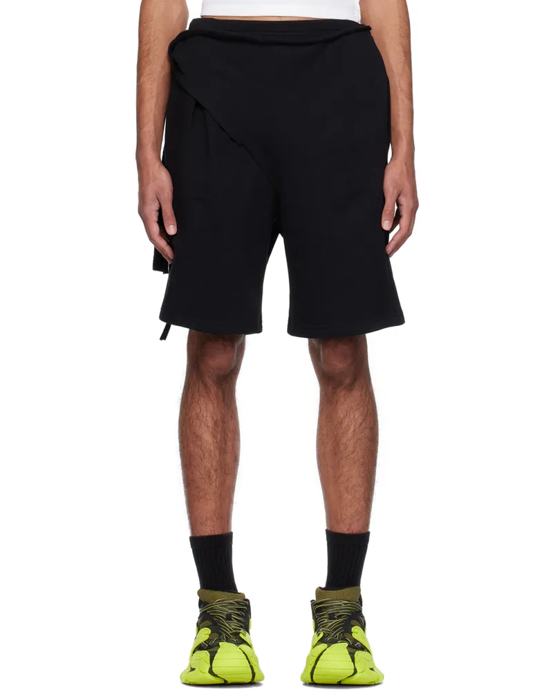 OTTOLINGER Black Wrap Shorts Black