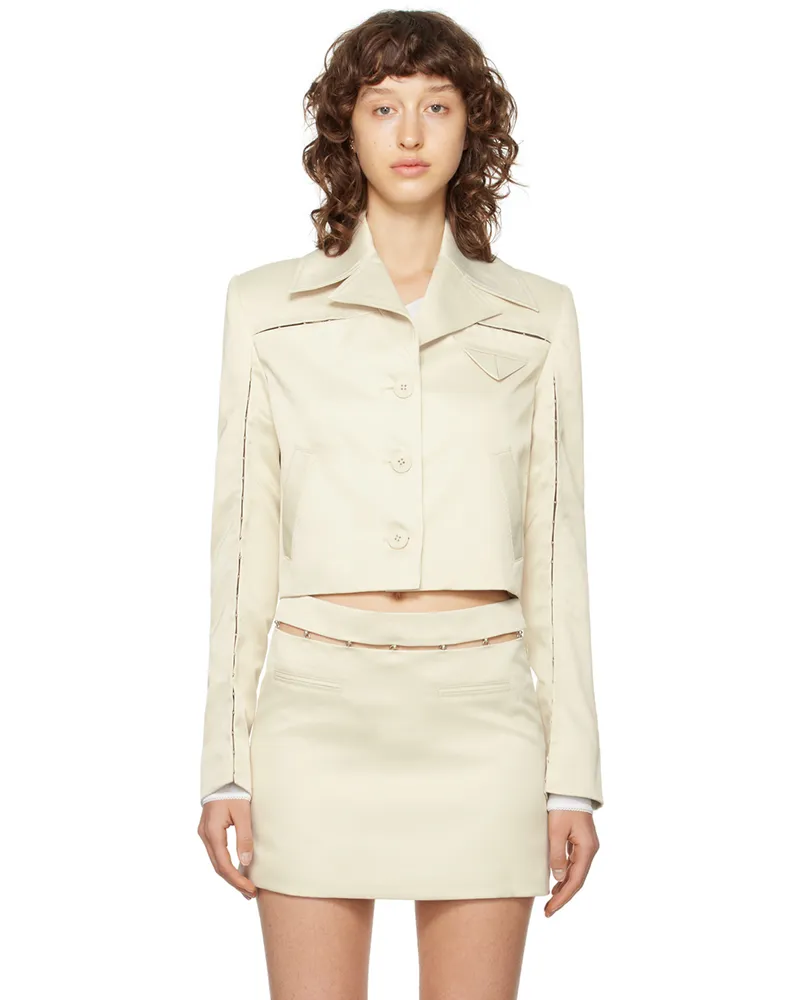 Anna October Off-White Gera Jacket Ivory