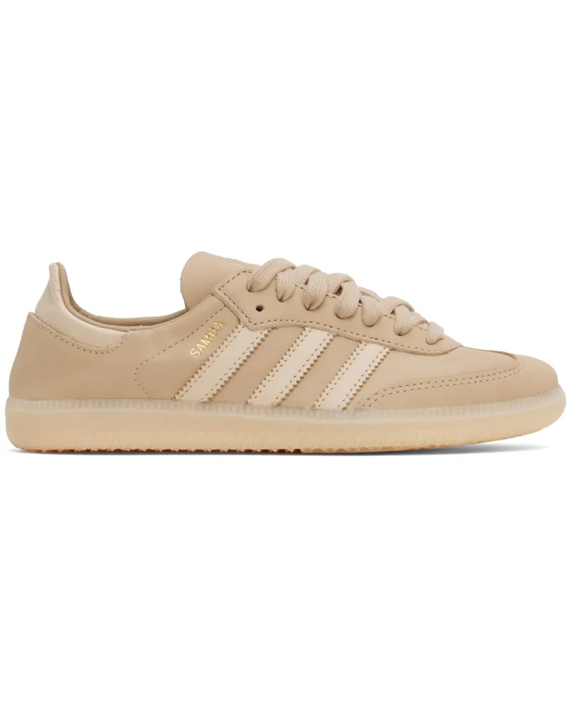 adidas Beige Samba Decon Sneakers Magic