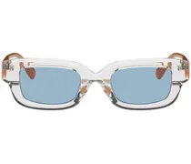 Transparent & Orange AUCC2 Sunglasses