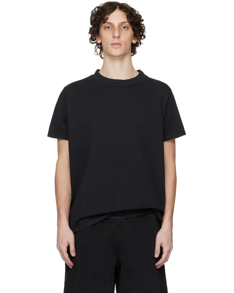 Our Legacy Black Bliss T-shirt Washed