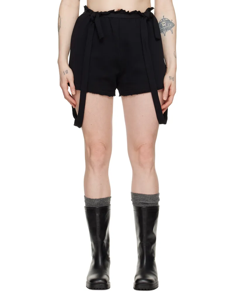 Baserange Black Route Shorts Black