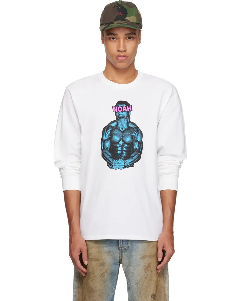 Noah NYC White 'The Pain Cave' T-shirt White