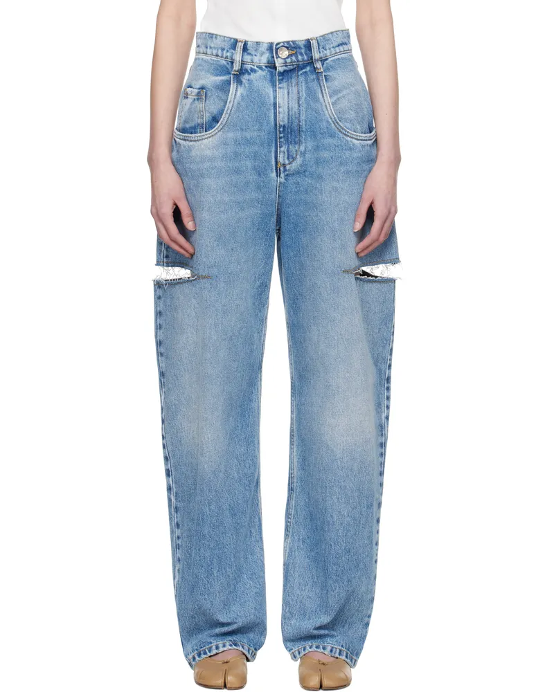 Maison Margiela Blue Slash Jeans 470