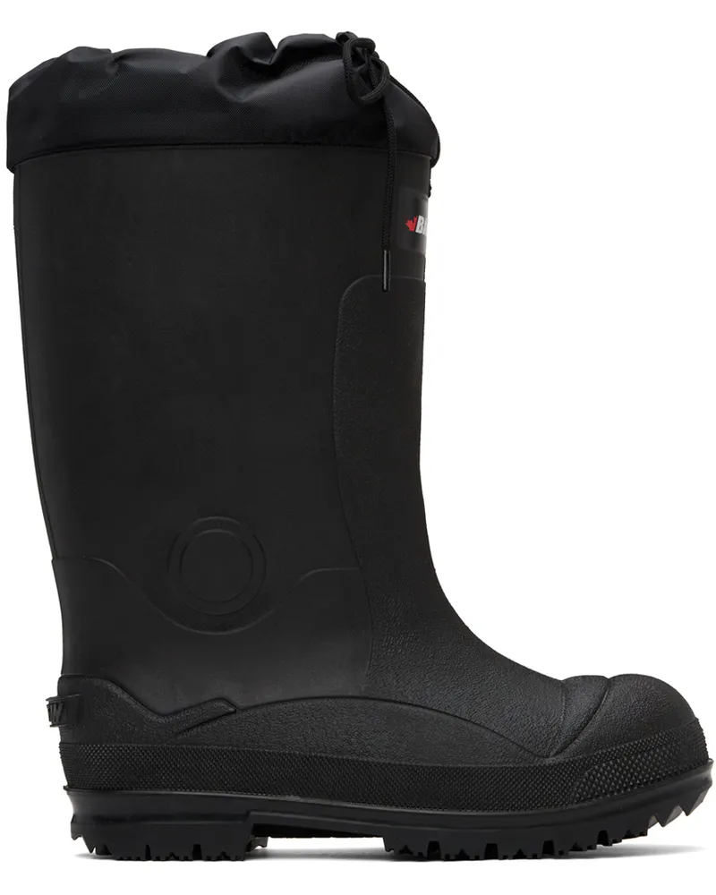 Baffin Black Titan Plain Toe Boots 001
