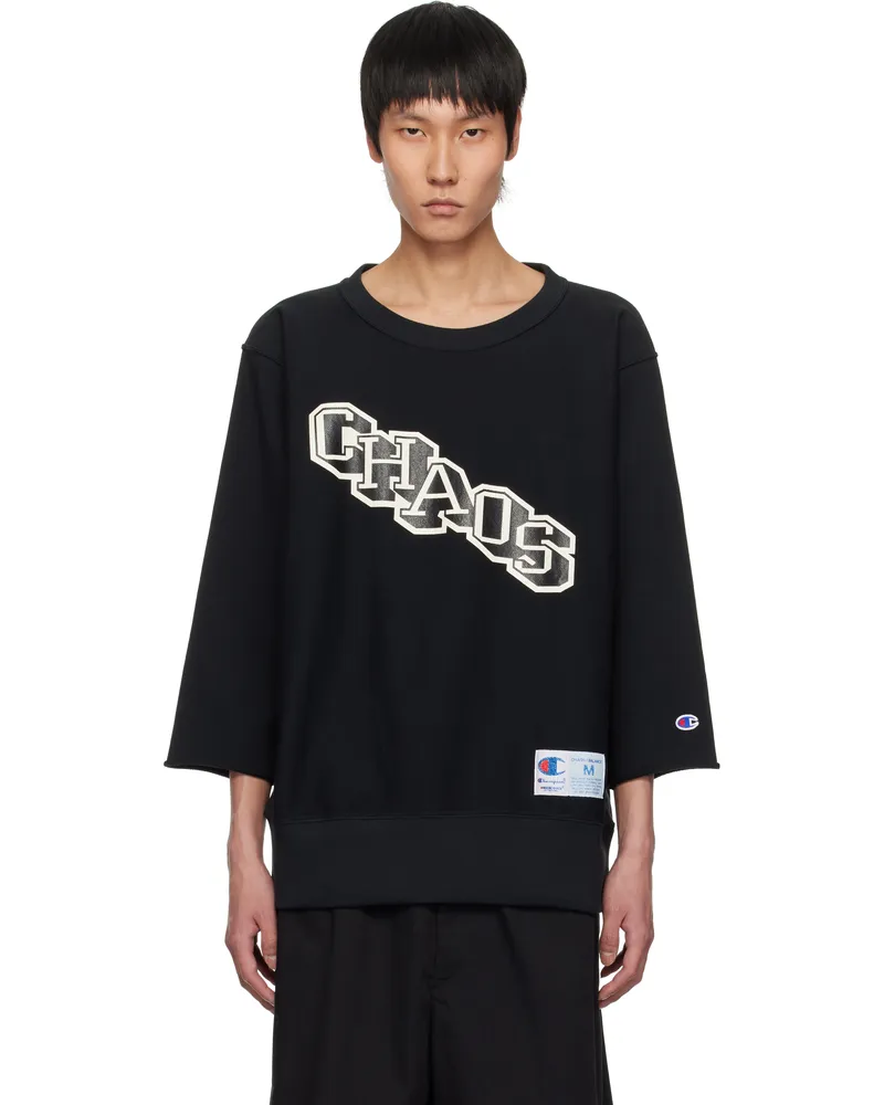 Undercover Black Champion Edition UC1E4810 Sweatshirt Black