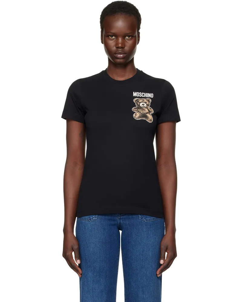 Moschino Black Teddy Bear T-shirt 1555