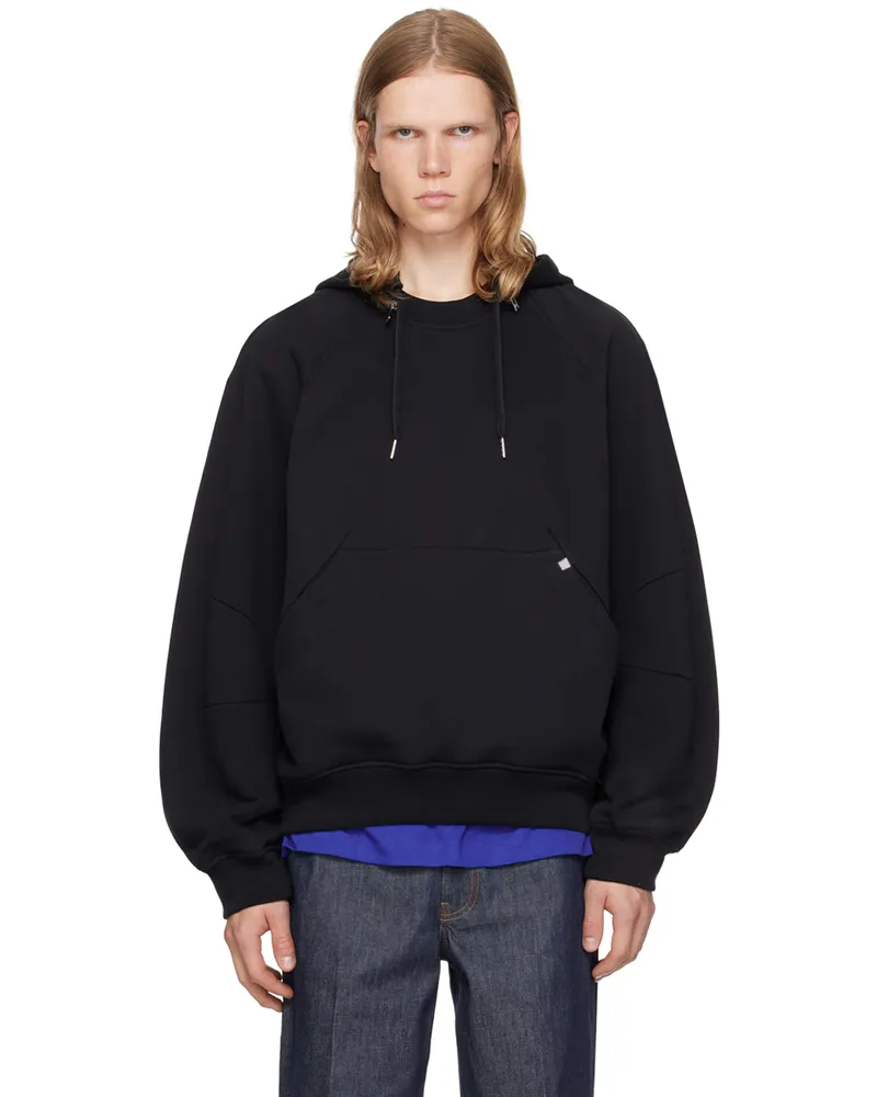 Helmut Lang Black Apex Zip Hoodie Black