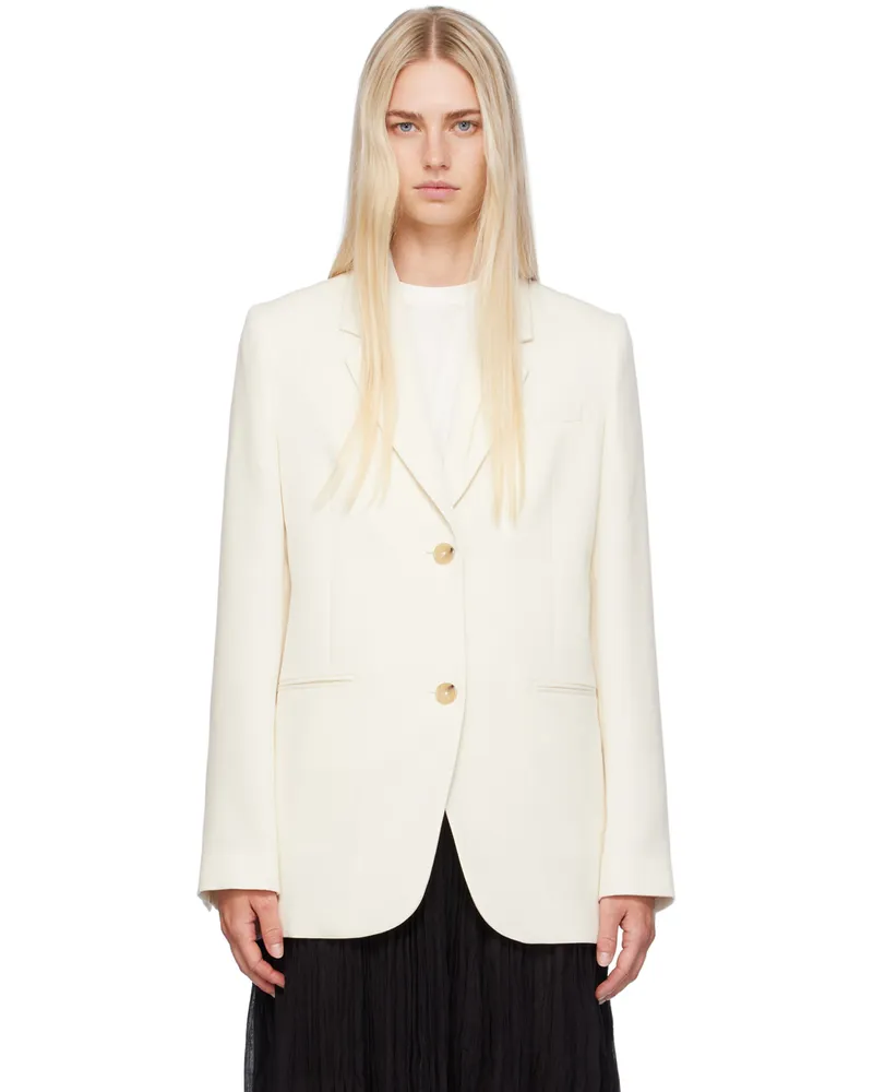 Totême Off-White Tailored Blazer 059