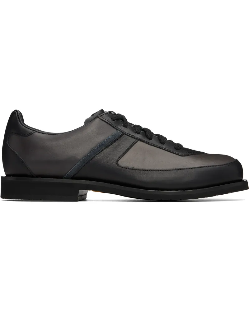 Our Legacy Brown & Black Ten Pin Sneakers Phantom