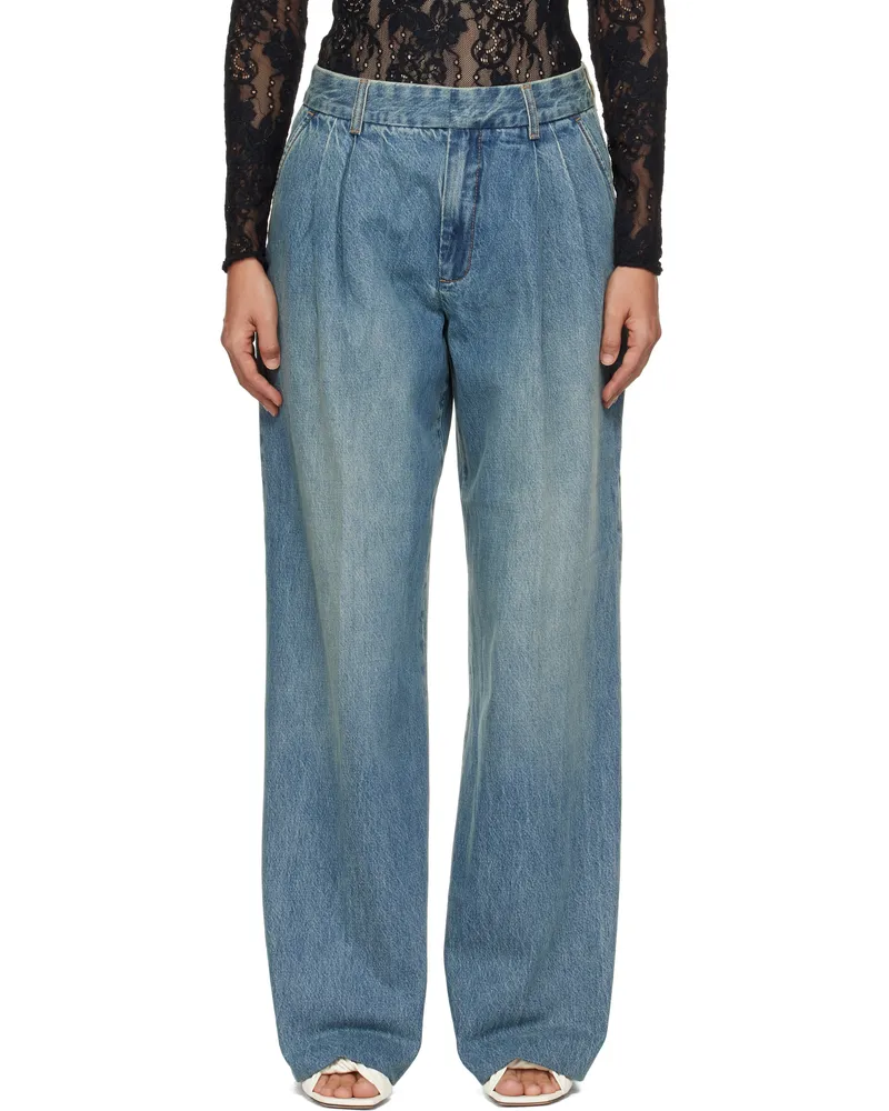 Zimmermann Blue Illustration Jeans Nptne