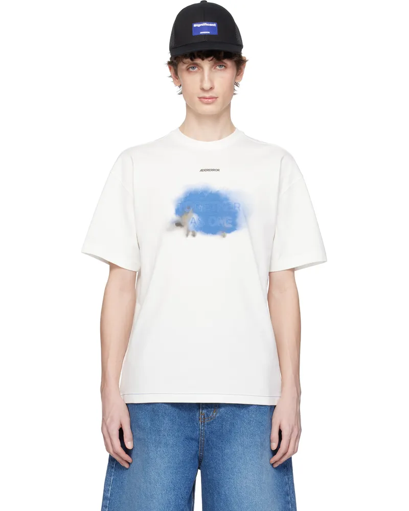 Adererror White 0106 T-shirt Off