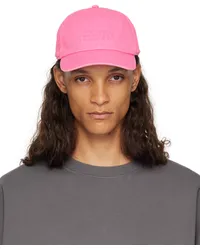 Maison Margiela Pink Baseball Cap Pink