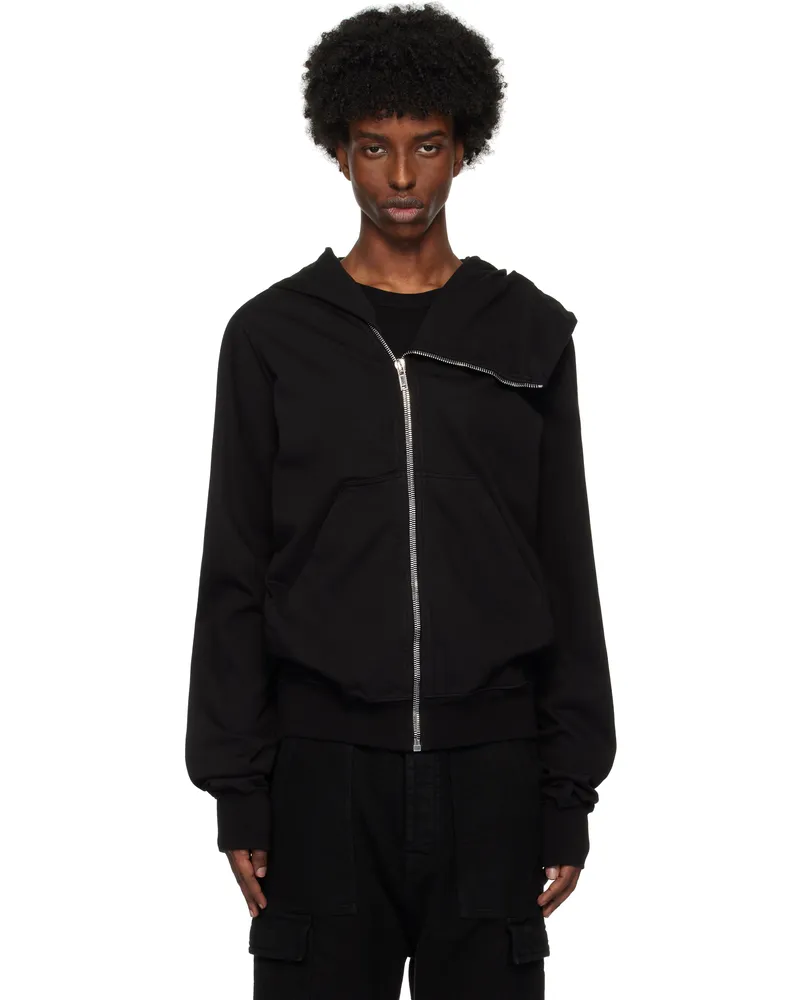 DRKSHDW by Rick Owens Black Porterville Mountain Hoodie 09