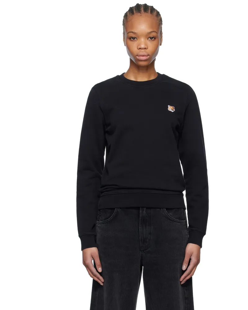 Kitsuné Black Fox Head Patch Regular Sweatshirt P199