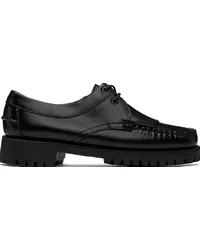 Sebago Black James Fringe Lug Loafers Black