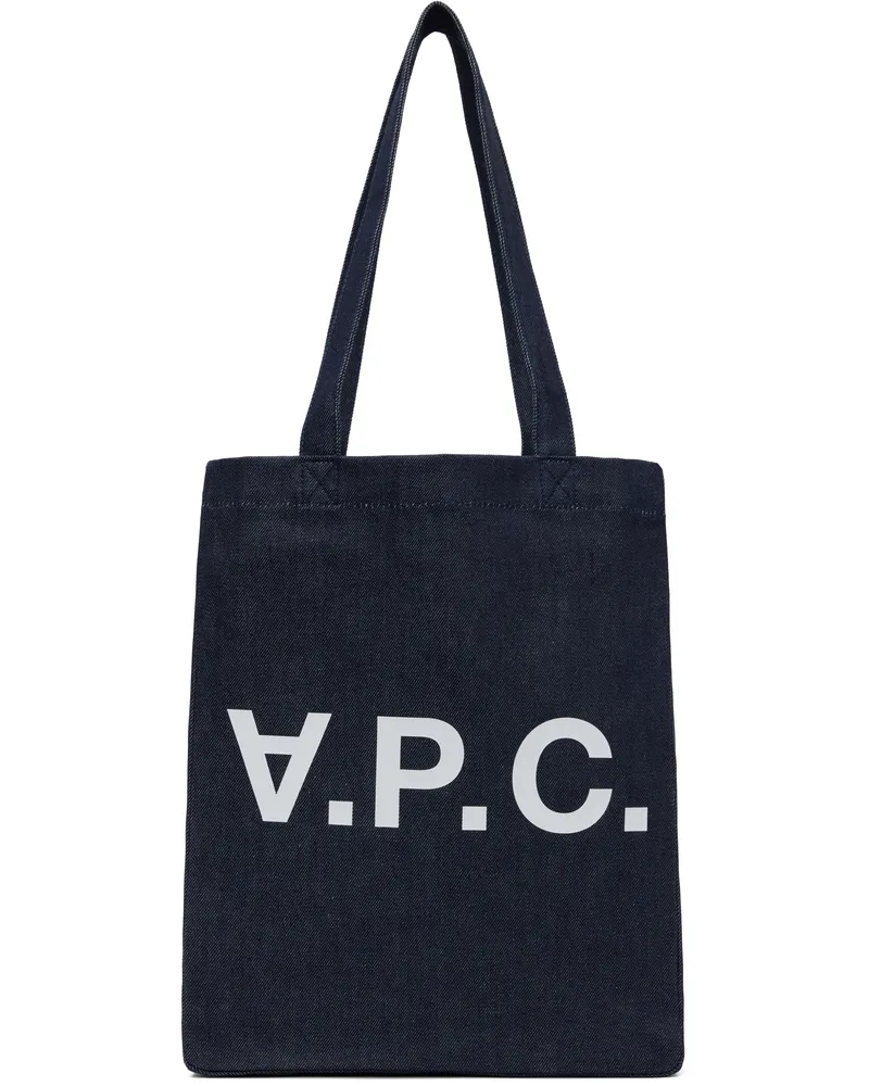 A.P.C. Navy Laure Tote Iai