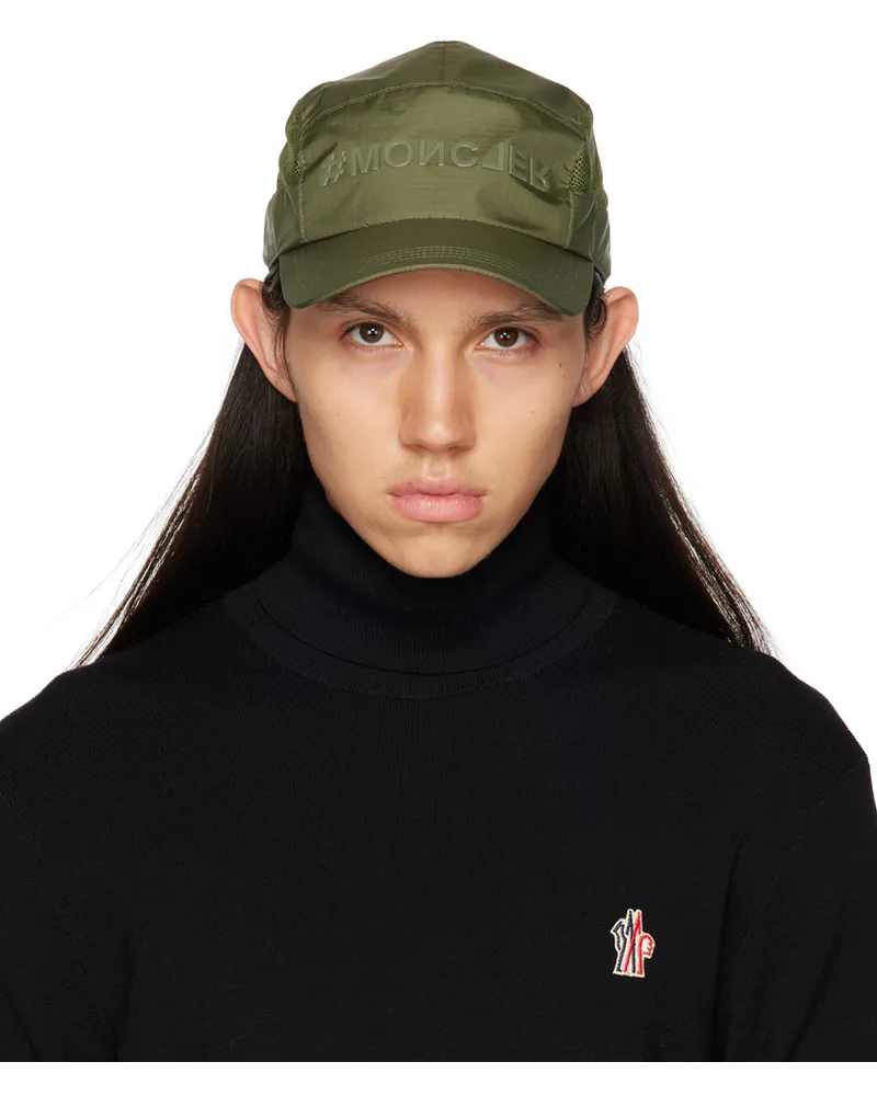 Moncler Khaki Bonded Cap 891