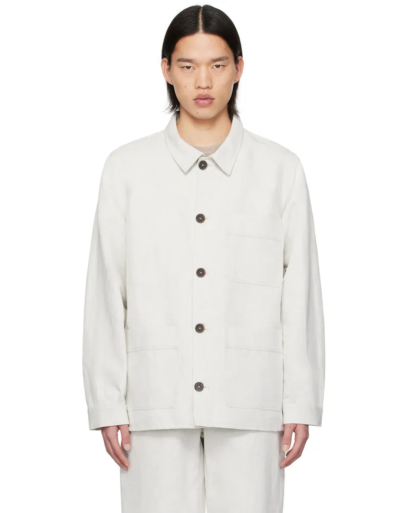 Mark Kenly Domino Tan Studio Beige Jones Jacket Shell