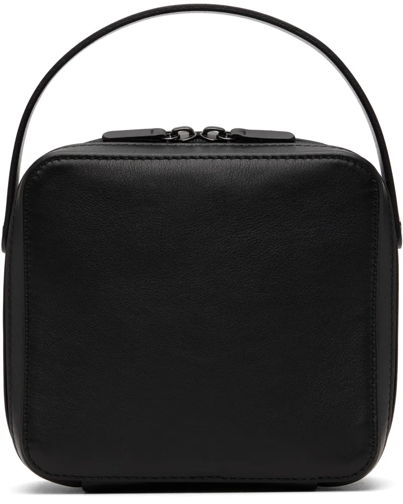 AURALEE Black AETA Edition Leather Small Travel Case Bag Black