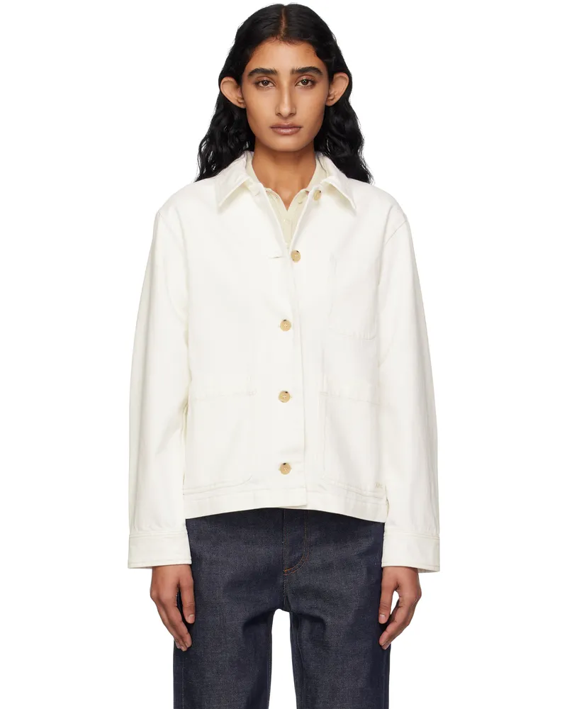 A.P.C. Off-White Nikkie Denim Jacket Aac