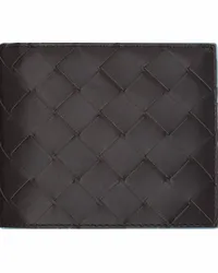 Bottega Veneta Brown Intrecciato Bi-Fold Wallet Fondant