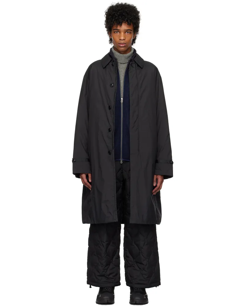 Nanga Black Bal Collar Down Jacket Blk