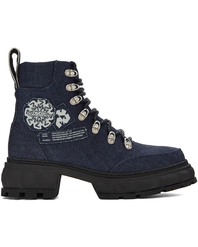 VIRÓN SSENSE Exclusive Blue Disruptor Boots 300