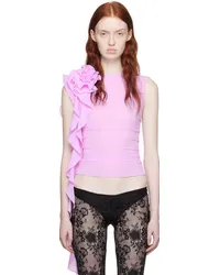 Fancì Club SSENSE Exclusive Pink 'The Bloody Groom' Tank Top Tlpink