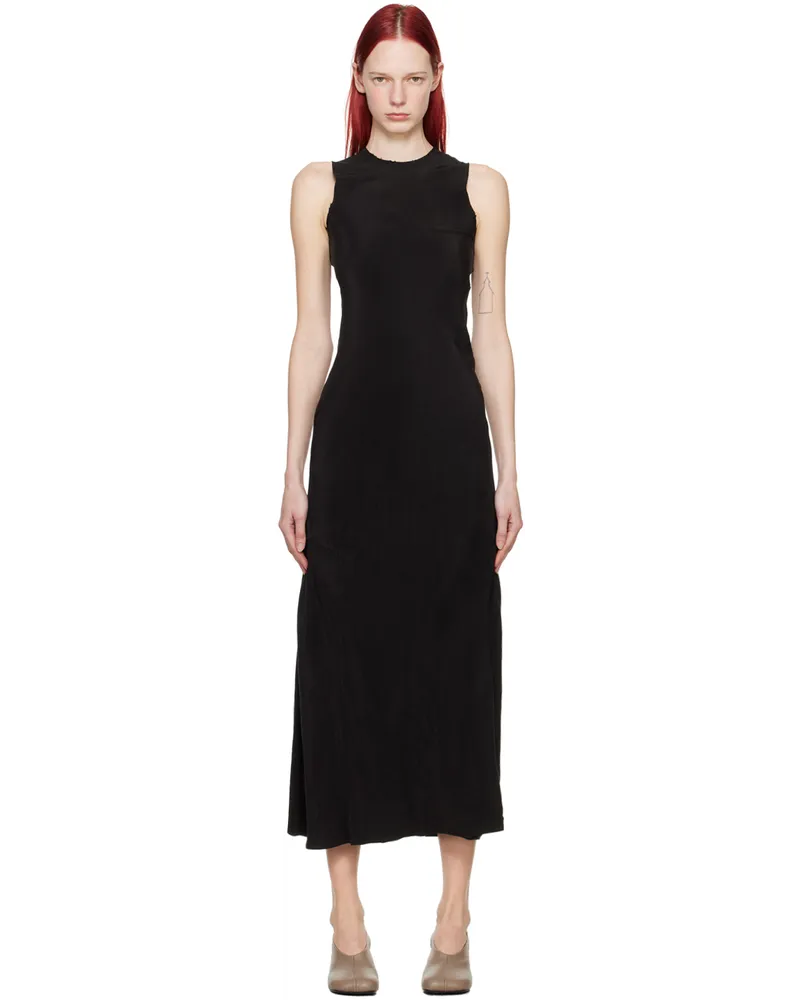 Gabriela Coll Garments Black No.257 Maxi Dress Black