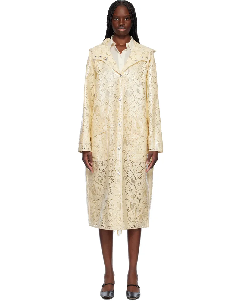 STAND Beige True Rain Coat 90006