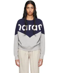 Étoile Isabel Marant Navy & Gray Houston Sweatshirt Nygy