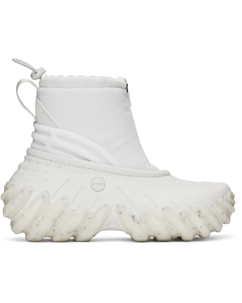 Crocs Off-White Echo Z Shield Boots Moonlight