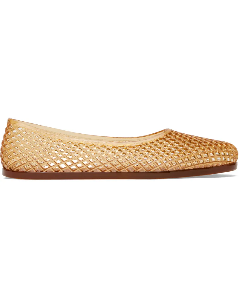 Ancient Greek Sandals Tan Iro Ballerina Flats Caramel