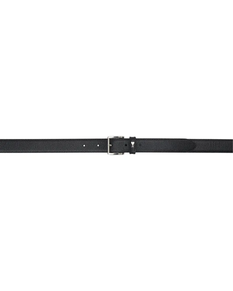 AMI Paris Black Paris Paris 25mm Belt Black